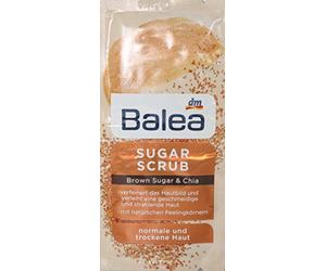 Balea Sugar Scrub Peeling Brown Suger & Chia 10 pezzi