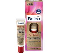Balea VITAL - Crema contorno occhi anti-affaticamento 5 in 1, aiuta a ridurre linee, rughe, gonfiore e occhiaie (15 ml), per pelli mature dai 40 ai 60 anni (non testata sugli animali)