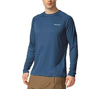 baleaf Morbido Polo Uomo Maglietta Anti UV A-Lilla L