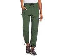 BALEAF - Pantaloni cargo impermeabili da donna, per camminate, escursionismo e attività all’aperto, ad asciugatura rapida, leggeri, UPF 50+, con tasche con cerniera, XL