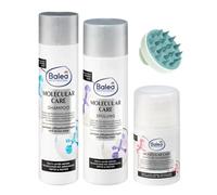 BaleaPROFESSIONAL Molecular Care Kit per la cura dei capelli: Shampoo Molecular Care, 250 ml + balsamo Molecular Care, 200 ml + maschera Leave-In Molecular Care, 50 ml + spazzola per cuoio capelluto