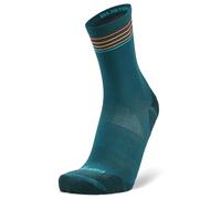 Balega Blister Resist Light Mini Crew Calze da corsa avanzate con tecnologia di assorbimento dell'umidità (1 paio), traspiranti, imbottite, vestibilità ergonomica, Teal,Taglia XL (EU 46-48.5)