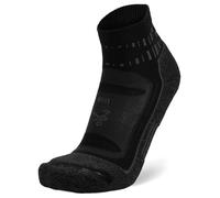 Balega Unisex Blister Resist Quarter Calzini da corsa, Grigio/Nero, Large, EU Dimensione 43-45.5