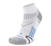 Balega Enduro Arch Support Performance Crew Calze da Corsa Atletiche per Uomini e Donne (1 Paio) - Imbottite, Traspiranti, Assorbenti, Vestibilità Ergonomica, Bianche,Taglia S (EU 36-39.5)