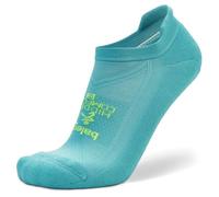 Balega Hidden Comfort Performance No Show Calze Da Corsa Per Uomini E Donne (1 Paio) - Vestibilità Ergonomica, Imbottite, Traspiranti, Che Allontanano L'Umidità, Neon Aqua,Taglia L (EU 43-45.5)
