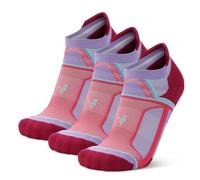 Balega Hidden Contour Upcycled Impact Resistance/Cushioning Performance No Show Athletic Running Socks (1 Pair) Calzini, Lavanda/Rosa, L Unisex-Adulto
