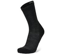 Balega Hike Crew Calze Da Trekking Traspiranti In Lana Merino, Ventilazione A Rete, Compressione Mirata, Tasca Profonda Per Il Tallone, Leggera Imbottitura,Small (EU 36-39.5),Nero Jet