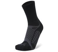 Balega Ultralight Crew Calze da Corsa Atletica per Uomini e Donne (1 Paio) - Imbottite, Traspiranti, Assorbenti, Punta Senza Cuciture, Vestibilità Ergonomica, Nere,Taglia M (EU 40-42,5)