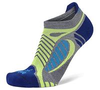 Balega Ultralight Lightweight Performance No Show Athletic Running Socks (1 Pair) Calzini, Grigio Erica/Royal, XL Unisex-Adulto