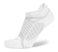 Balega Ultralight No Show Calze da Corsa Atletica per Uomini e Donne (1 Paio) - Imbottite, Traspiranti, Assorbenti, Punta Senza Cuciture, Vestibilità Ergonomica, Bianche,Taglia XL (EU 46-48.5)