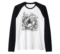 Baleine Una Barca Una Bestia Maglia con Maniche Raglan