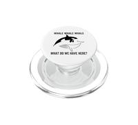 Balena Balena Cosa abbiamo qui Divertente animale oceano PopSockets PopGrip per MagSafe