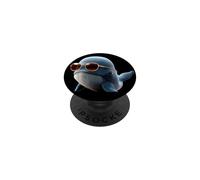 Balena Blu Canzone della Balena Diver Oceano Balena Blu PopSockets PopGrip Adesivo