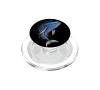 Balena Blu Canzone della Balena Diver Oceano Balena Blu PopSockets PopGrip per MagSafe