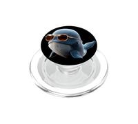 Balena Blu Canzone della Balena Diver Oceano Balena Blu PopSockets PopGrip per MagSafe
