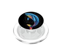 Balena Blu Canzone della Balena Diver Oceano Balena Blu PopSockets PopGrip per MagSafe