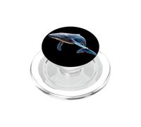 Balena Blu Canzone della Balena Diver Oceano Balena Blu PopSockets PopGrip per MagSafe