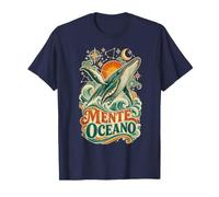 Balena Celeste Mente Oceano Maglietta