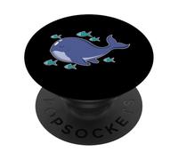 Balena con piccoli Pesci PopSockets PopGrip Adesivo