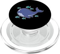 Balena con piccoli Pesci PopSockets PopGrip per MagSafe