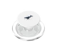 Balena Cosmica Illustrazione Spaziale PopSockets PopGrip per MagSafe