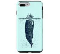 Balena e Nave, Oceano, Marina, Nautica, Nave, Mare Costiero Custodia per iPhone 7 Plus/8 Plus