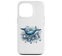 Balena natalizia festiva: Winter Wonder Land Custodia per iPhone 13 Pro