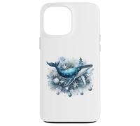 Balena natalizia festiva: Winter Wonder Land Custodia per iPhone 13 Pro Max