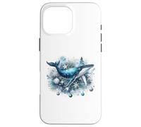 Balena natalizia festiva: Winter Wonder Land Custodia per iPhone 16 Pro Max