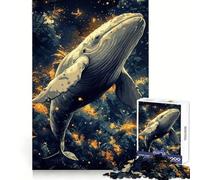 Balena nella foresta - Puzzle da 1000 pezzi per ragazzi - Attività fisica intelligente e rilassante - Incastro perfetto - Regalo di compleanno (38x26cm)