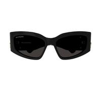 Balenciaga Bb0321s Occhiali Da Sole Donna Nero Cat-eye Grigio 57mm