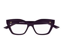 Balenciaga Bb0342o Occhiali Da Vista Donna Viola Farfalla