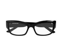 Balenciaga Bb0399o Occhiali Da Vista Donna Nero Rettangolari