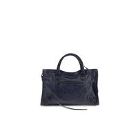 Balenciaga Black Calf Leather Bos Taurus Shoulder Bag