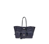 Balenciaga Blue Calf Leather Bos Taurus Shoulder Bag