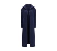 Balenciaga Blue Polyester Full-Length Jacket - M