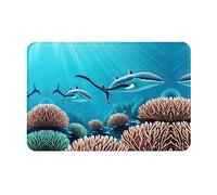 Balene Di Profondità Zerbino Ingressoscarpe Raschiettozerbinoresistentetappeto Bagnoesternidocciacorridoi40 X 60Cm