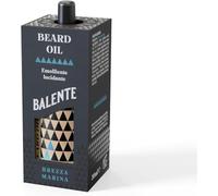 Balente Beard Blu Olio da Barba 30 ml Aromi Brezza Marina Miscela di Oli Naturali Olio di Macadamia Ammorbidisce e Lucida la Barba senza Ungere