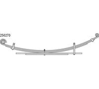 Balestra Assale posteriore Molla a balestra 10.250.270.00 CS Germany per TOYOTA