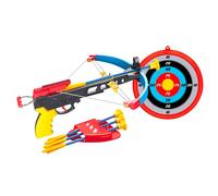 Balestra per Bambini con Bersaglio Ø24 cm e 3 Frecce a Ventosa