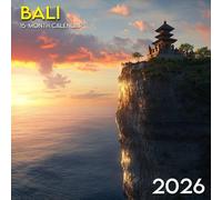 Bali 2026 Calendar: Spiritual temples and tropical beauty from dawn to dusk
