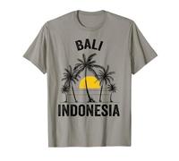 Bali Beach Souvenir - Maglietta Indonesia 2022 Vacation Family Maglietta