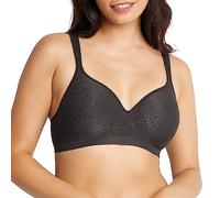 Bali Comfort Revolution Wire Free Bra Reggiseno da Donna Black Swirl 6B