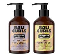 Bali Curl Defining Limited Set - Idrating Curl Cream & Defining Gel (150 ml) - Per capelli lisci e definiti, idratazione, definizione e tenuta senza incollaggio