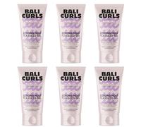Bali Curls, gel extra forte per ricci definiti, tenuta e lucentezza naturale, 6 x 150 ml