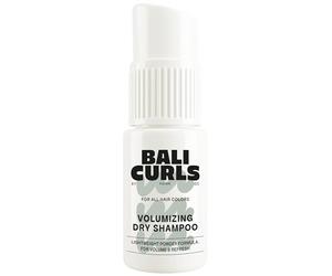 BALI CURLS Volumizing Dry Shampoo secco per volume e freschezza tra i lavaggi, per più pienezza, aderenza e una sensazione di capelli curati, 20 g