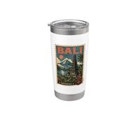 Bali Indonesia Bicchiere termico in acciaio inox doppia parete