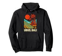 Bali Indonesia Ubud Vintage Donna Coastal Living Felpa con Cappuccio