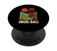 Bali Indonesia Ubud Vintage Donna Coastal Living PopSockets PopGrip Adesivo