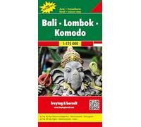 Bali-Lombok-Komodo 1:125.000. Nuova ediz.: Wegenkaart Schaal 1 : 125 000: AK 221
